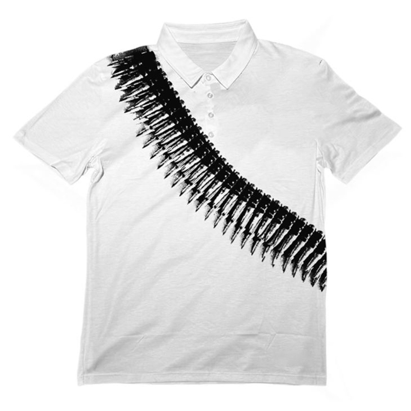 Hip Hop Punk Grunge Womens Mens Polo Shirt Casual Loose Graphic Printing T-Shirt Y2K Harajuku Gothic Aesthetic Streetwear 251215