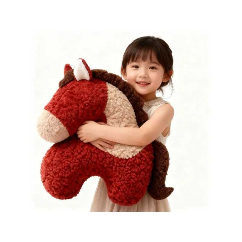 Year of the Horse throw special-shaped plush doll sofa living room Spring Festival decorative ornament New Years car pi Y251223-image-1089386812