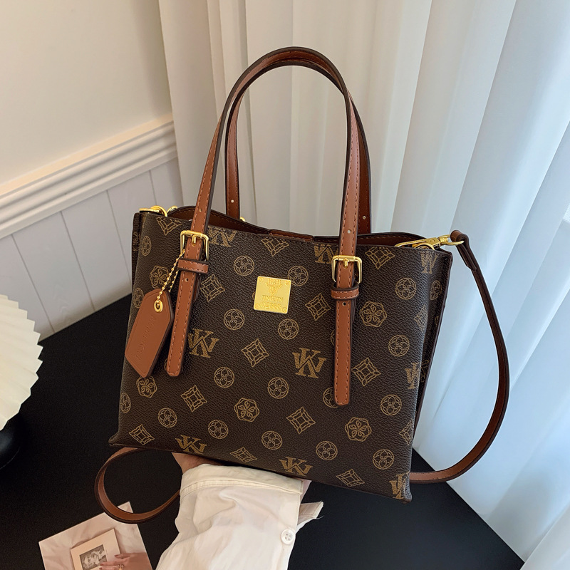 Designer Bag Premium Ladies' single shoulder bag Sense 2025 New Printing Portable Mini Tote Versatile Shoulder 2026 Designer Oblique Span Luxur