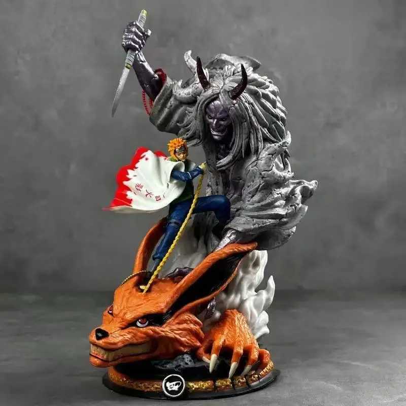 Anime Naruto Action Figure 22cm Namikaze Minato Figurine Yondaime Hokage Statue Pvc Model Collection Doll Toys Gift Q251205 C260309-image-1096836207