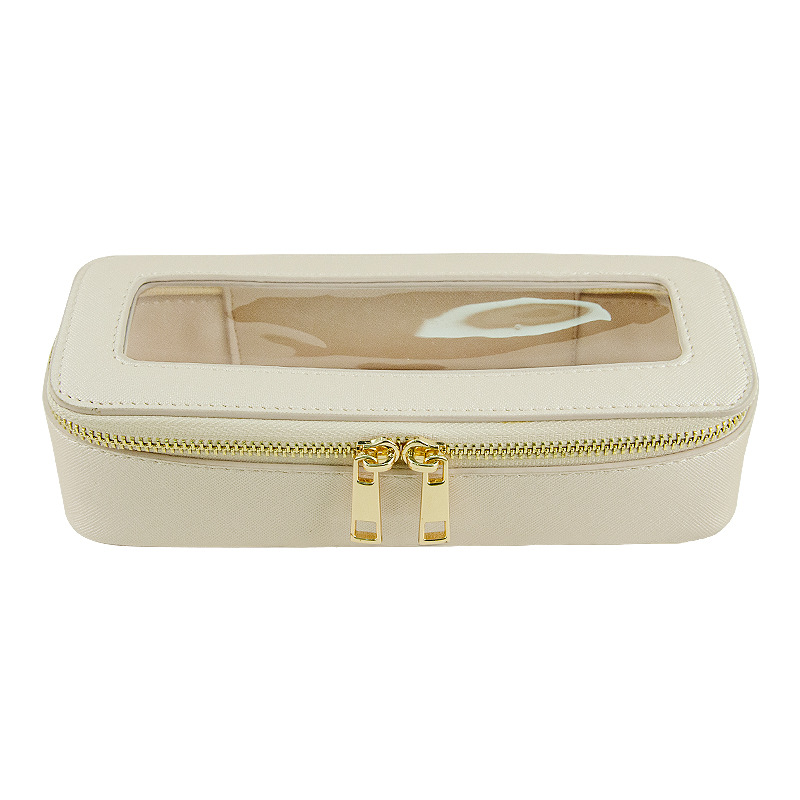 Porte-brosse de style sac à main de qualité supérieure, avec un design translucide, adapté aux accessoires, C116