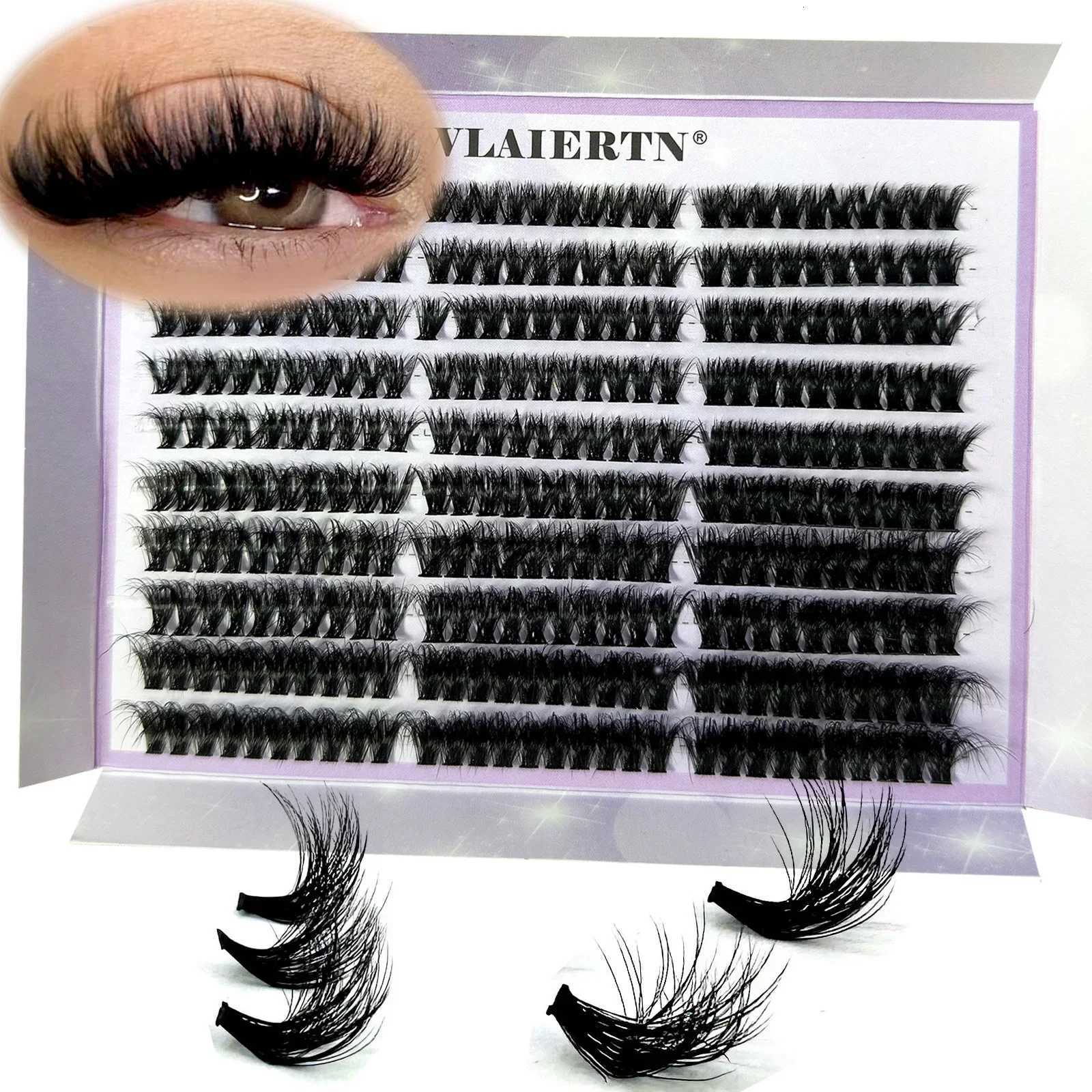 120PCS 5D Fluffy Cluster Lashes 30D-100D Natural Thick Eyelash Clusters Individual Lashes DIY Eyelashes Extension MakeupT251223-image-1089456540
