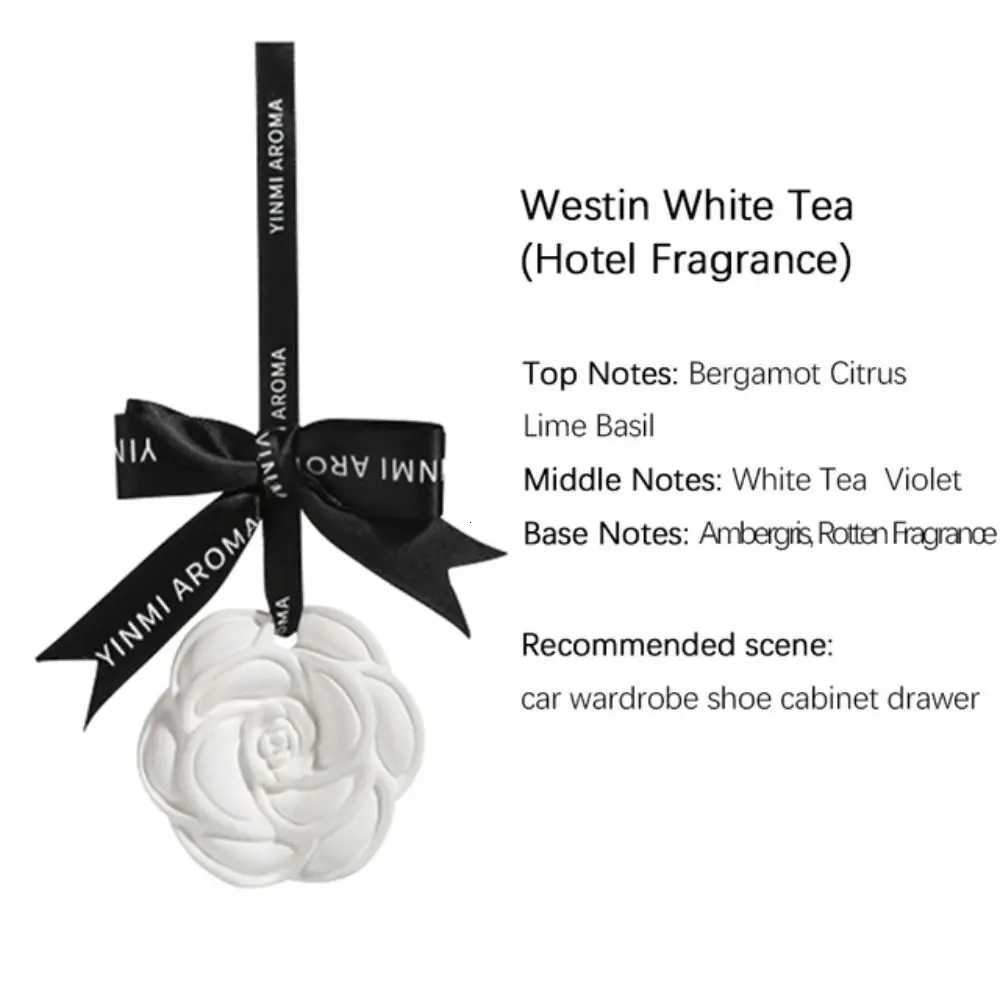 luxury Aromatherapy Plaster Wax Tablet Perfumed Stone Wardrobe Deodorizer Car pendant Rearview Mirror Ornament Plaster Wax Tablet M251224 M260318-image-1098004791