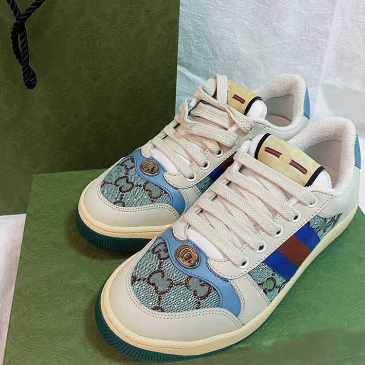 Putian Chunyuan G Brand Water Diamond Dirty Shoes Women Casual Small Dirty Shoes Couple Sneakers Blue Diamond Trendy Shoes Men Q251225