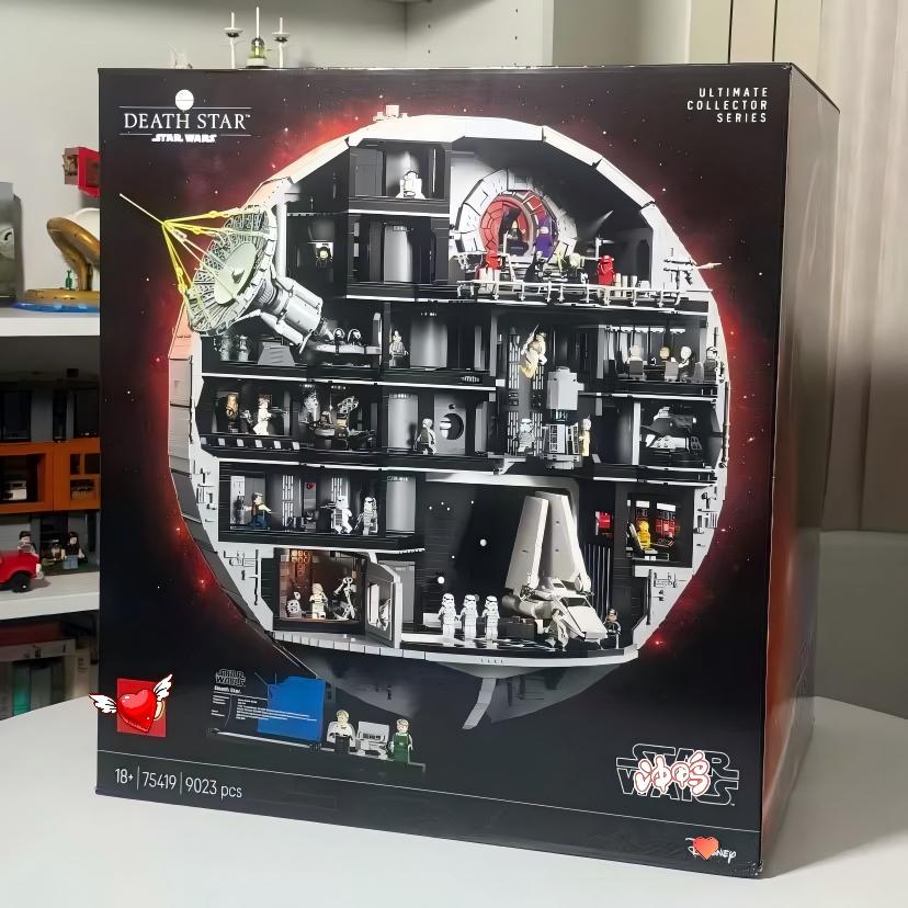 High-quality 1:1 replica leg0 75419 set Large Death Star building blocks Model Perfect for collecting desktop decorations and challenging toy blocks