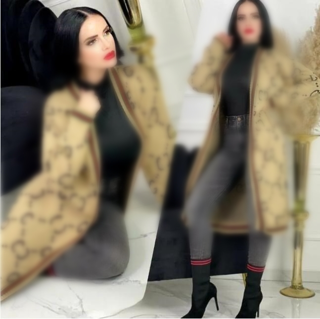 women Designer Sweaters Vintage Fashion Luxury Brand Long Woolen Sweaters Women Fashion Crochet Cardigan Coats