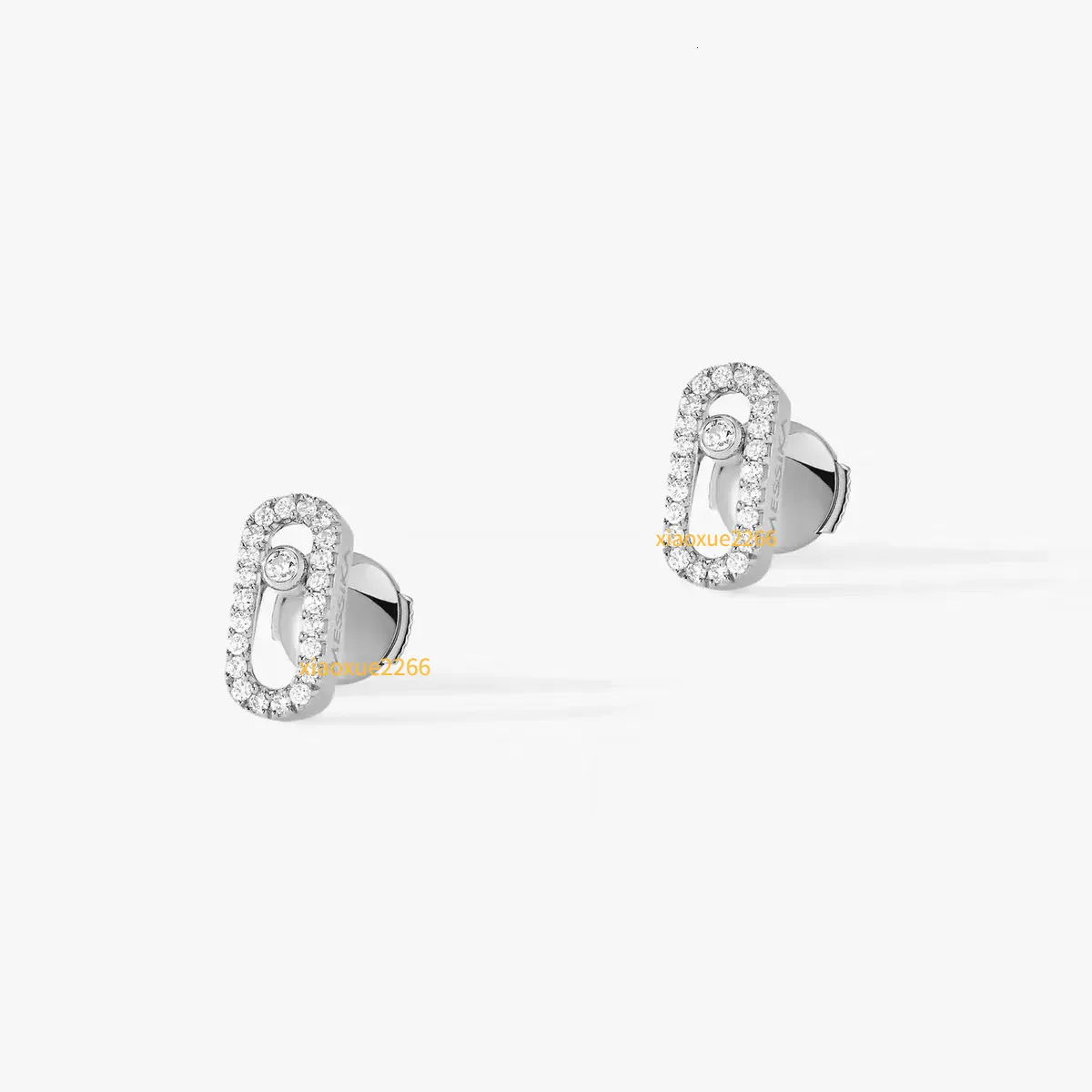 Top quality Designer earrings women Stud Earrings 18K meisi designer jewelry moissanite earrings Dynamic diamond earrings gold earrings for Women-image-1089774346
