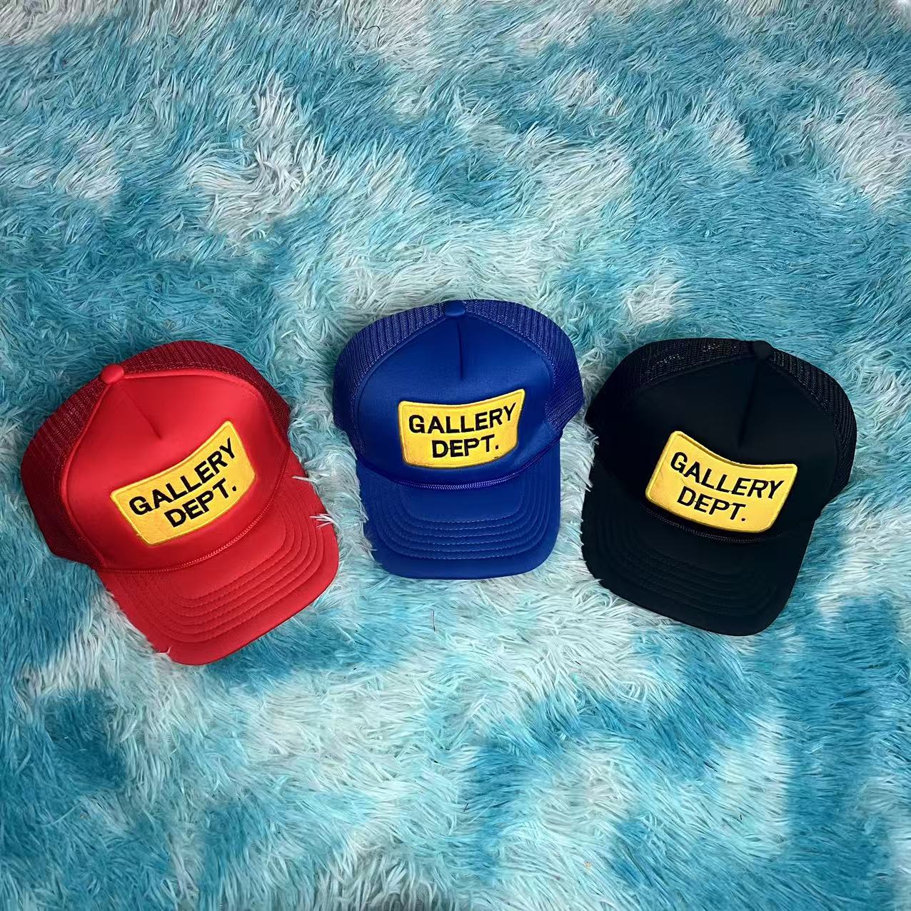 Chapeaux de créateurs, chapeaux en filet graffiti, casquettes de baseball américaines en maille GALLER de haute qualité, best-sellers de marques