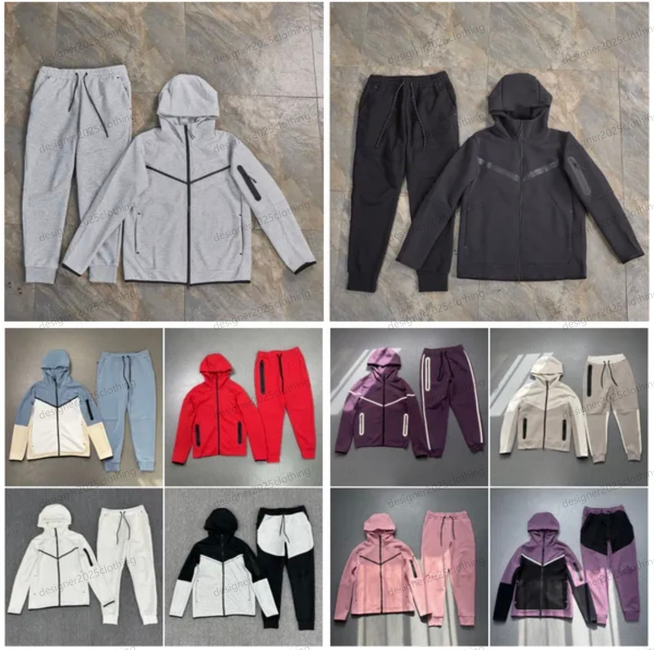 Designer Tech Fleece Men Women tracksuit Hoodies Pants Jackets Nocta Tracksuit Tech fleece Tracksuits Hooded Sweatshirt Loose Pants windbreaker Refl