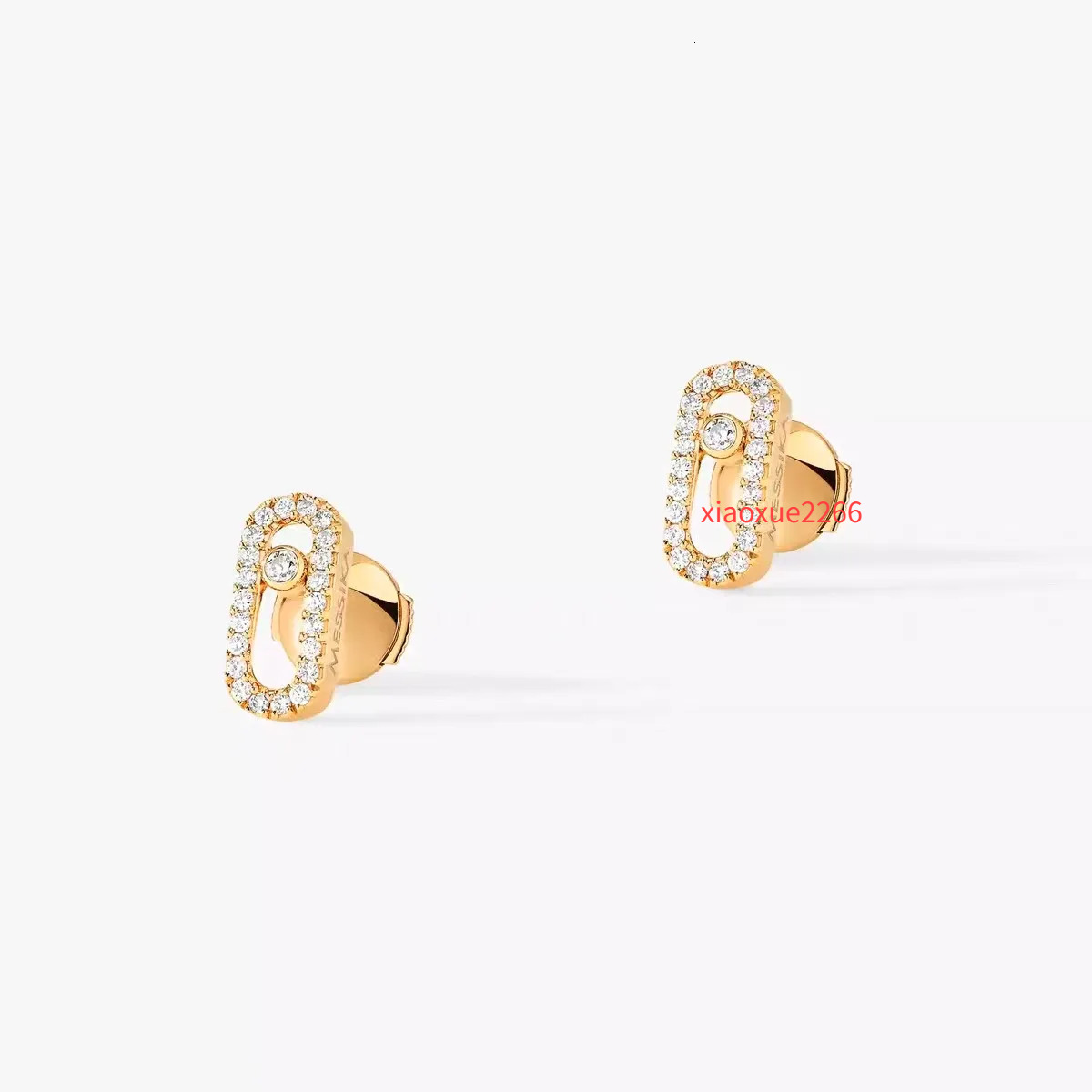 Top quality Designer earrings meisi designer jewelry moissanite earrings Dynamic diamond earrings gold earrings for Women's gift with box small
