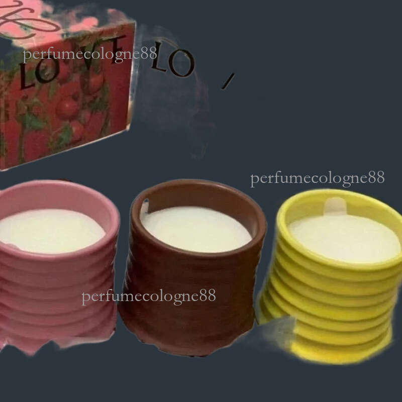 perfume cologne parfum perfumes cologne Designer Aromatherapy Large Aroma Candle Orange Blossom Tomato Box Home Fragrance Wedding Gift Companion-image-1089986163