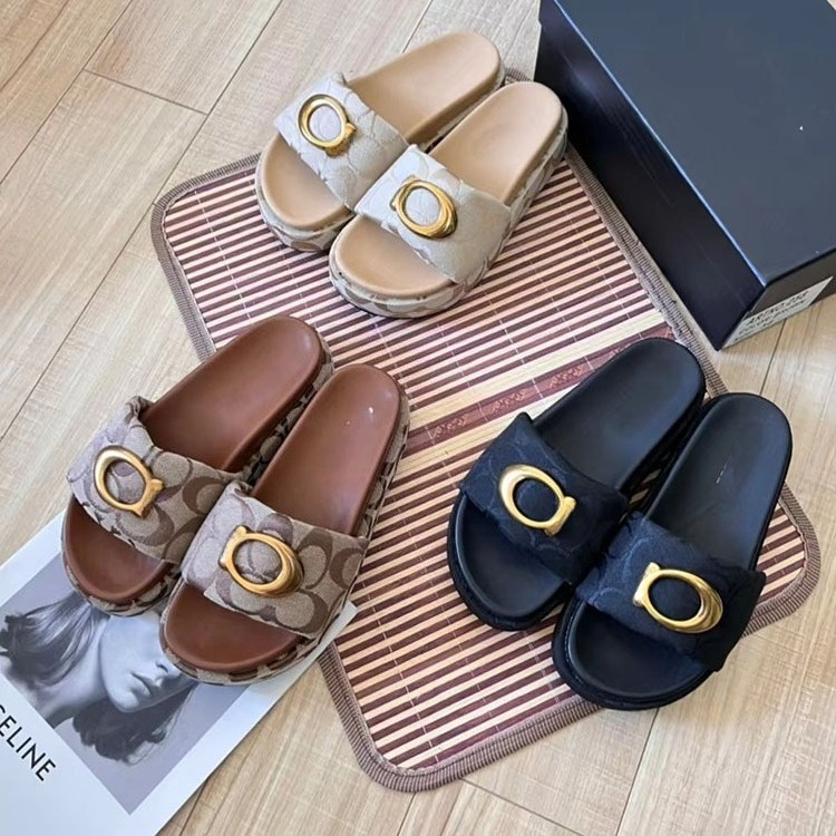 Sandales et mules à plateforme femme Designer, extérieur, tendance 2026, chaussures plage chunky populaires, tailles 36-42
