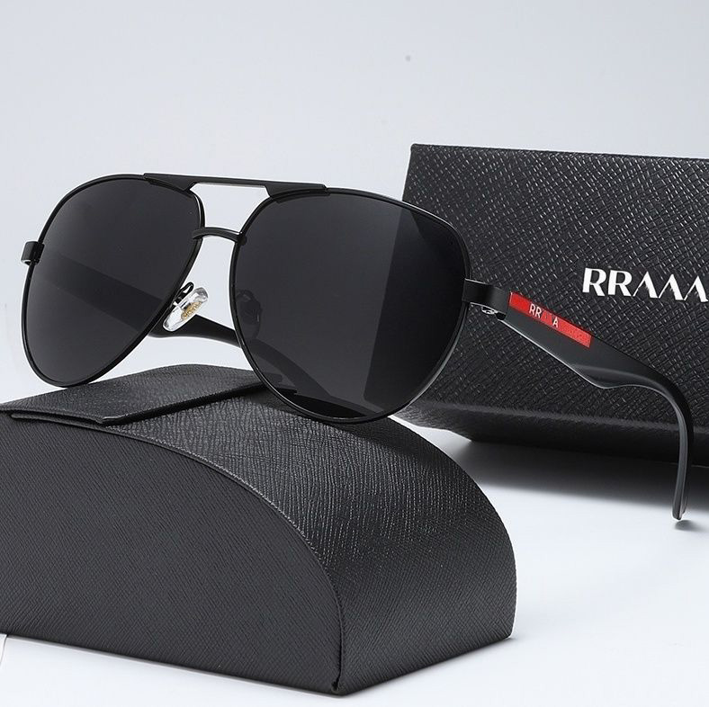 New designer sunglasses casual retro trend brand P sunglasses with strong UV resistance, fashionable sunglasses, driving sunglassess With gift box