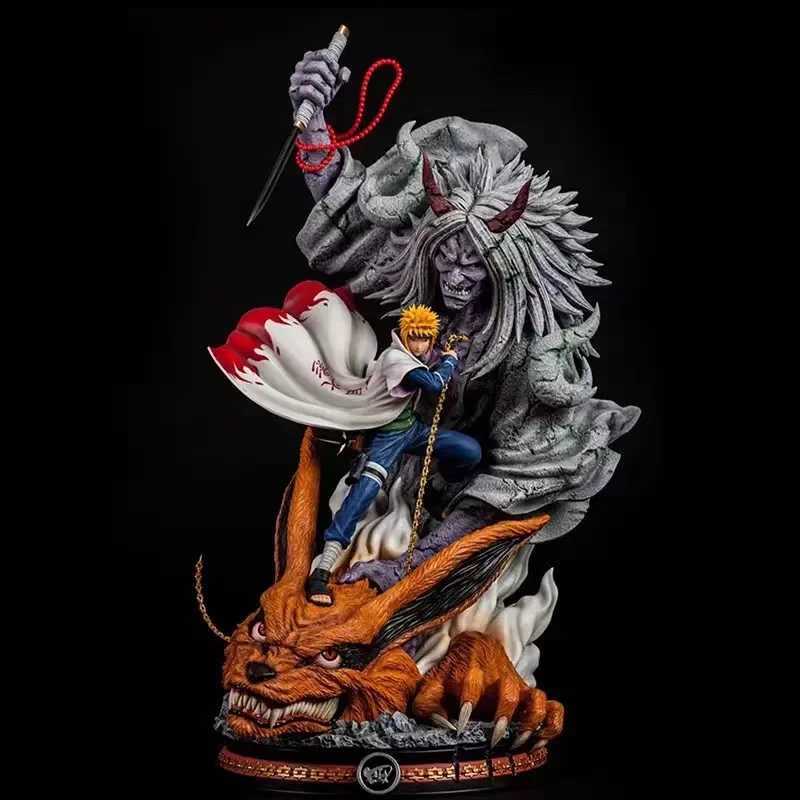 Anime Namikaze Action Figure Naruto Statue Pvc Collectible Model Doll Toys Gift H251227 C260309-image-1096835833