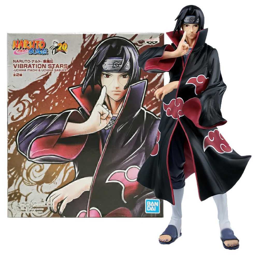 23CM Anime Naruto Shippuuden Uchiha Itachi Akatsuki Organization Gi Dress Up Model Toy Gift Collection Action Figure PVC H251227 C260309-image-1096835879