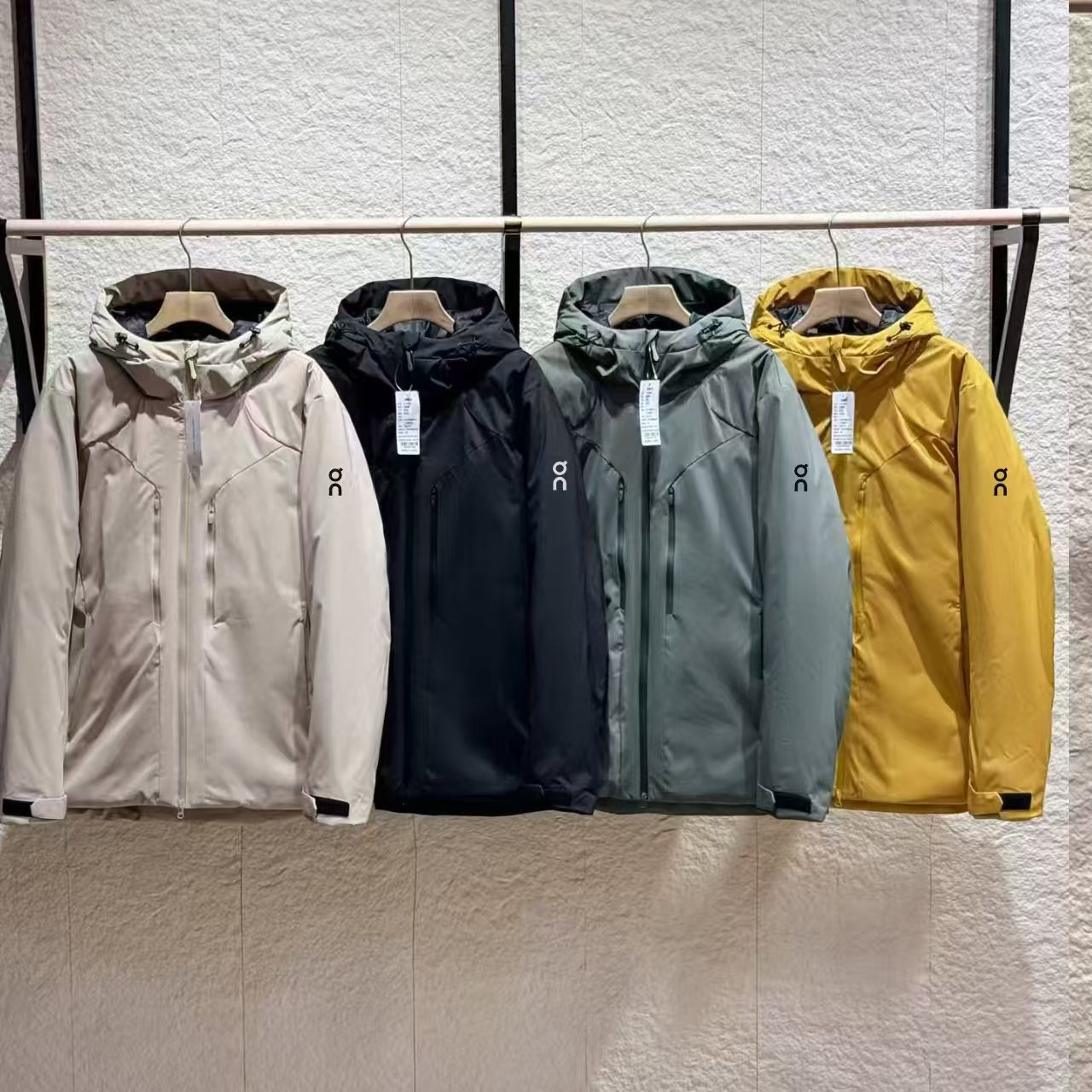 Mens Designer Jackets Lightweight Cotton Jacket for Men with Extra Padding Windproof and Cold-Resistant Hiking Skiing Coat Casual Multi-Purpose Laye