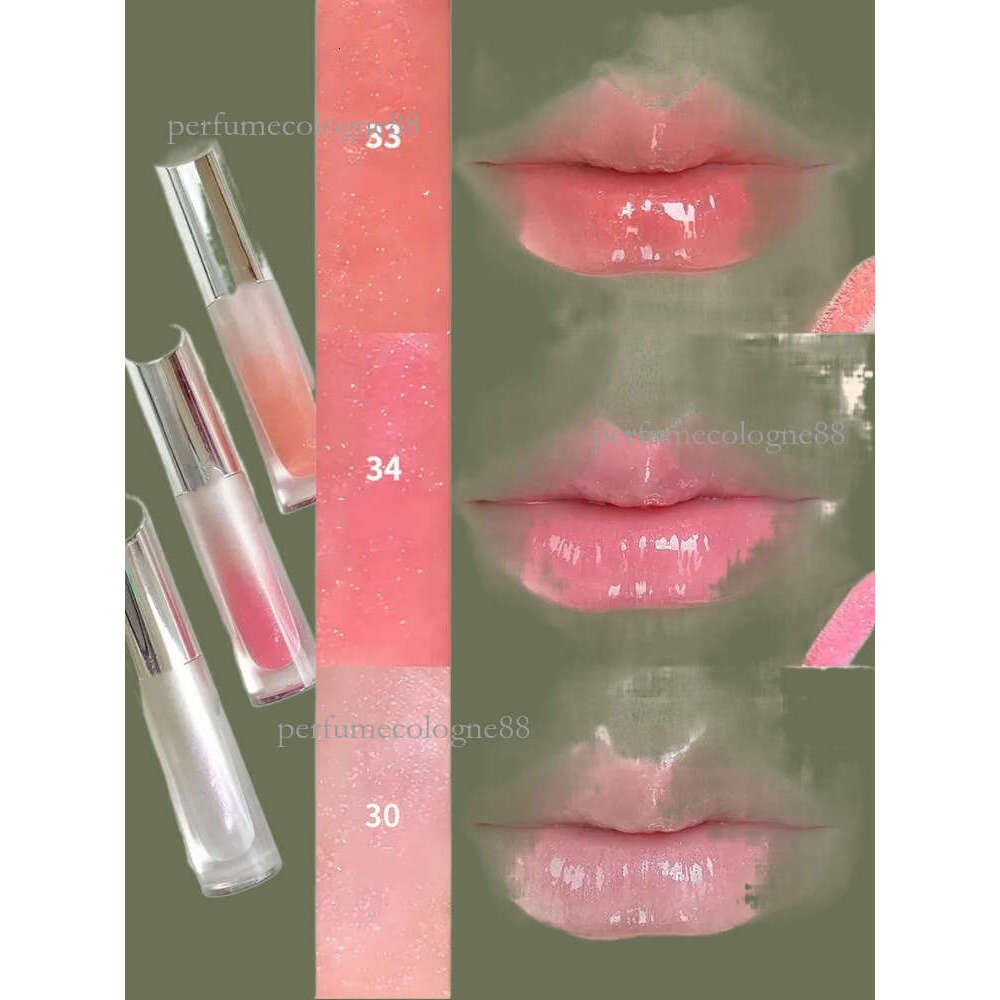Summer 2025 Lips stick 4ML new product Little Popsicle Silver Tube and Water Light Lip Gloss 30, 31 33, 34-image-1090055601