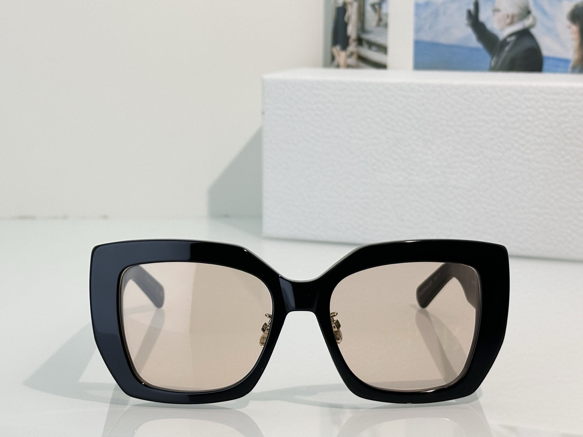 Womens Sunglasses For Women Men Sun Glasses Mens Ombre S2F Fashion Style Protects Eyes UV400 Lens With Random Box And Case-image-854345242