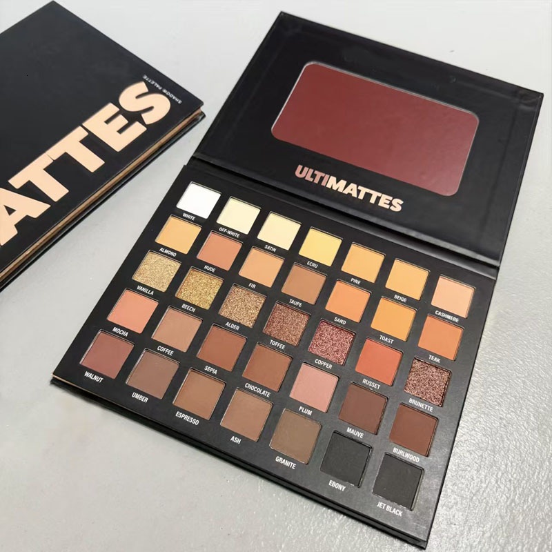 Waterproof Long-lasting Eyeshadow Palette Makeup 35 Colors Eye Pressed Powder Palette Easy to Wear Matte & Shimmer Eye Shadow Pallet Cosmetics-image-1090107656