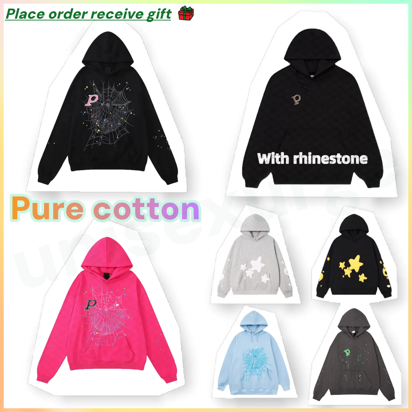 spidery designer hoodie men hoodies designer jumper sweater mens hoodie y2k hoodie 2025 NEW hoodie shorts t shirts tracksuit Top quality fashion clo