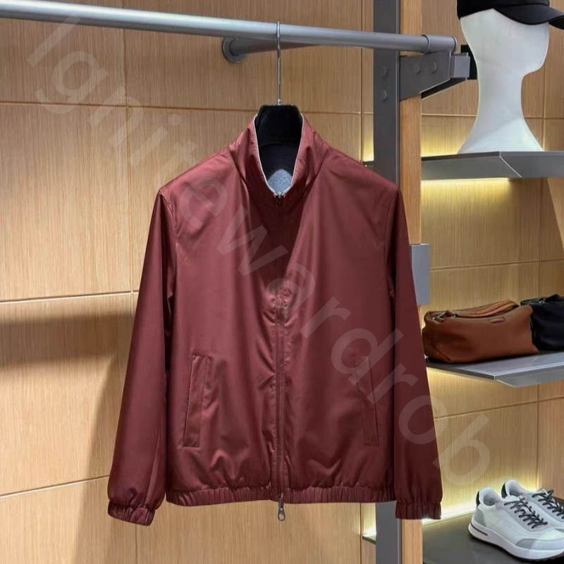 Quiet Luxury Designer Coats for Men Fall Winter Wool Fashion Casual Stand Collar Jacket Coat L1289