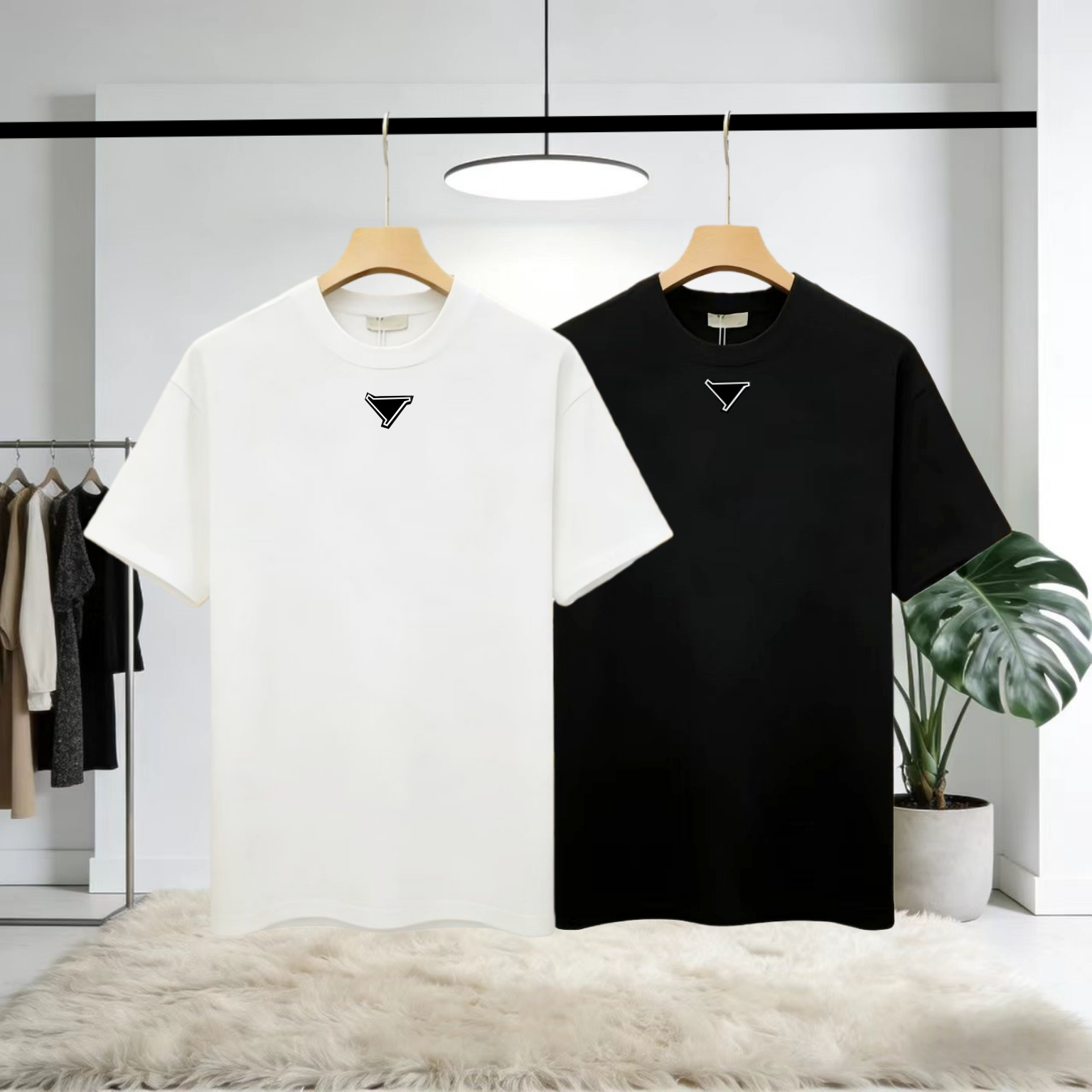 designer mens embroidery Round neck breathable shirt t shirts fashion womens clothes Cotton short sleeve Tees size XXXL