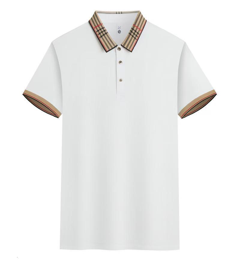 2025 New Design Men's Short-sleeved Round-neck Shirt - Luxury Business Casual Style - Minimalist Ruffled Collar T-shirt - Breathable Casual Rou