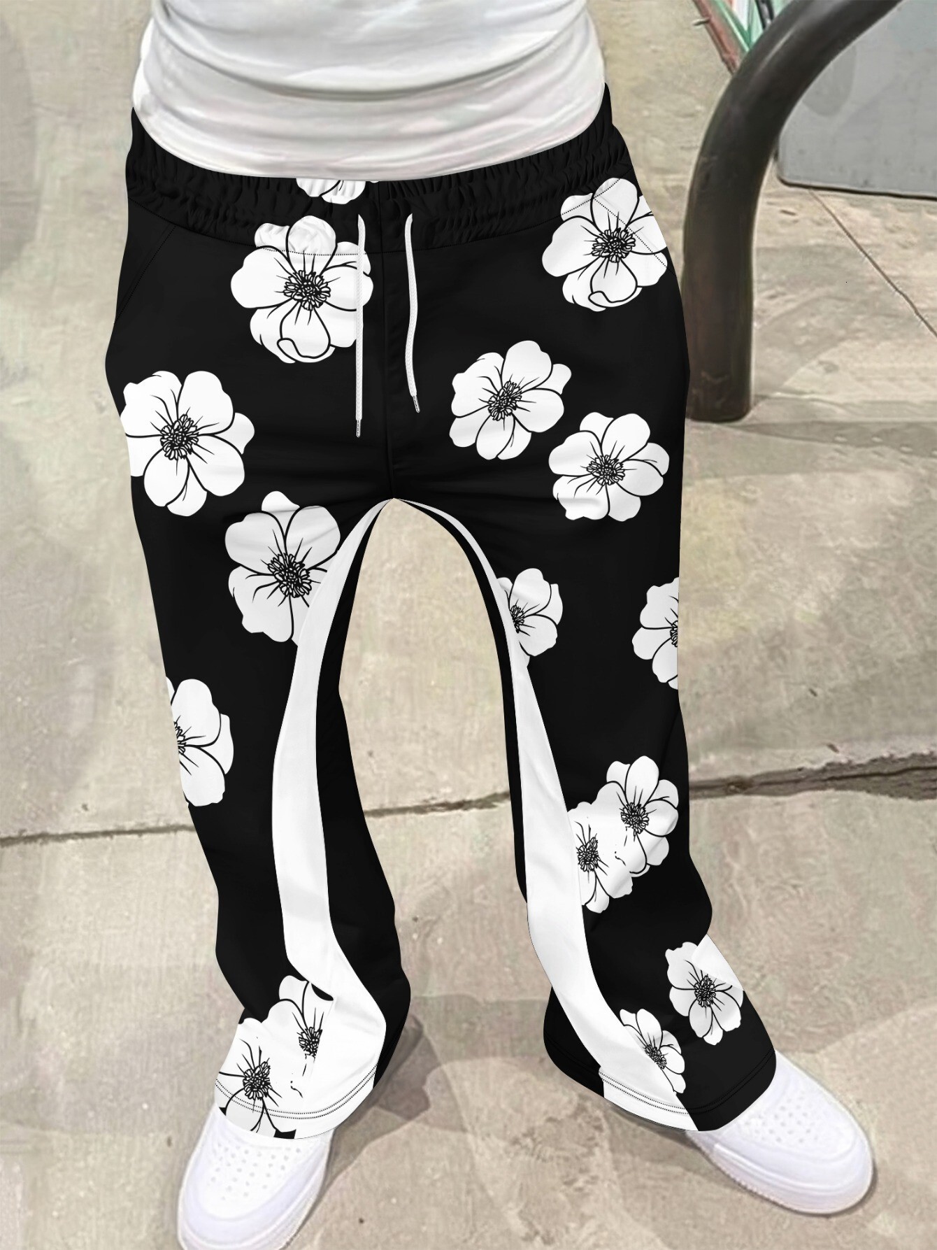 Luxury Brand Designer Clothes European And American Style Leopard Print Casual Pants 2025 New Leopard Pattern Men's Fashion Versatile Breathabl