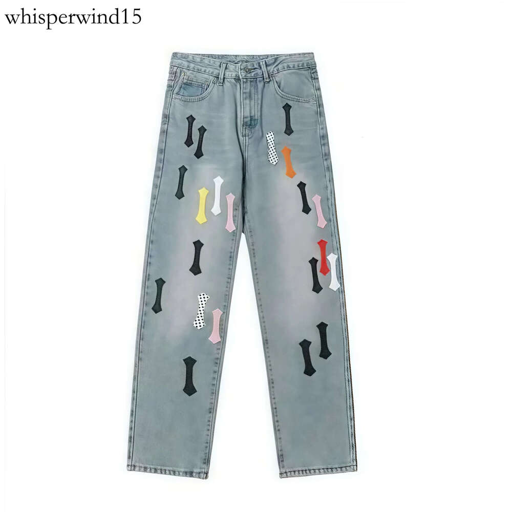 Mirror Quality Tshirt Designer ch Cross Printed Pattern Tight Jeans Brand Hoodie Leggings Women Fashion Hiphop Casual High Street chrome Pants 520