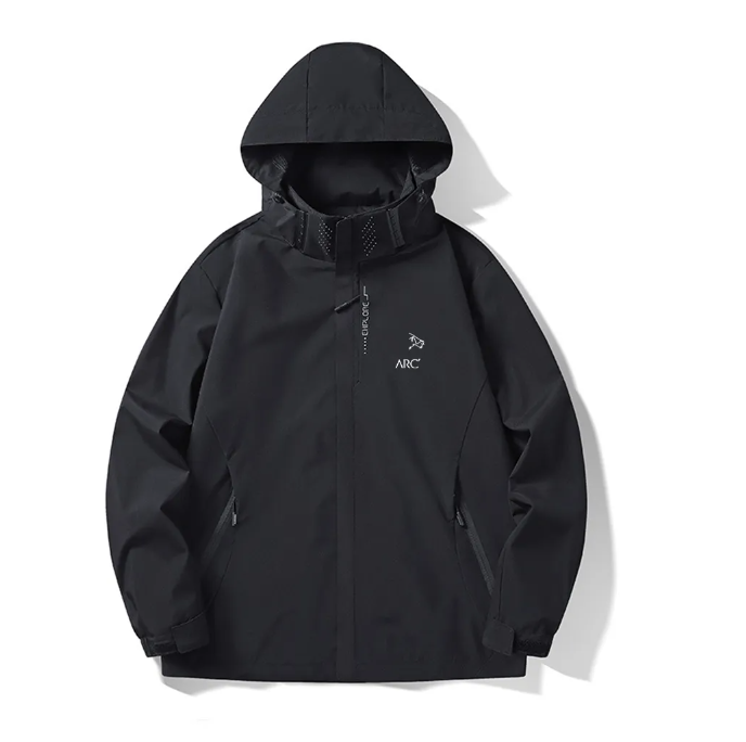 Acteryxjacket Two Layer Insulated Waterproof Raincoat Designer Zipper Windproof Outdoor Sports Coat Male Goretex Casual Lightweight Jacket Man Arcs