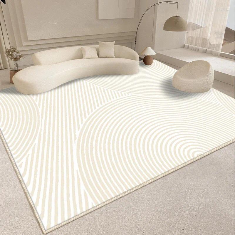 Carpets VIKAMA Modern Minimalist Living Room Rug Fluffy Soft Bedside For Bedroom Large Area Lounge Mat Winter Home Decor M260207-image-1094510830
