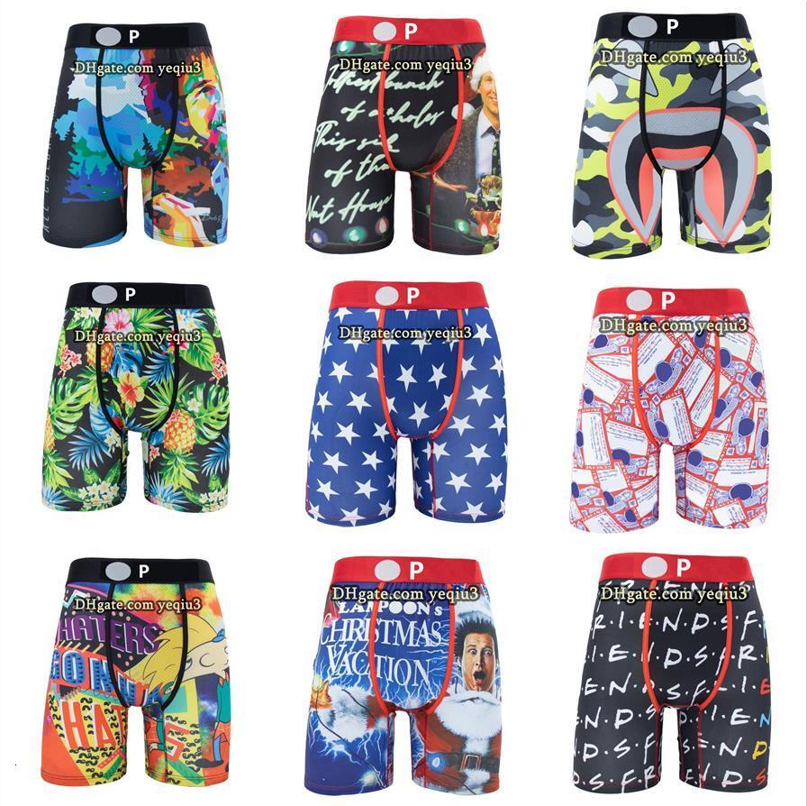 Mens Swim Shorts Cartoon Boxer Trunks Quick Dry Breathable Comfortable Elastic Fabric Swimwear Wholesale Supplier for Summer Beach Sports-image-1081327595