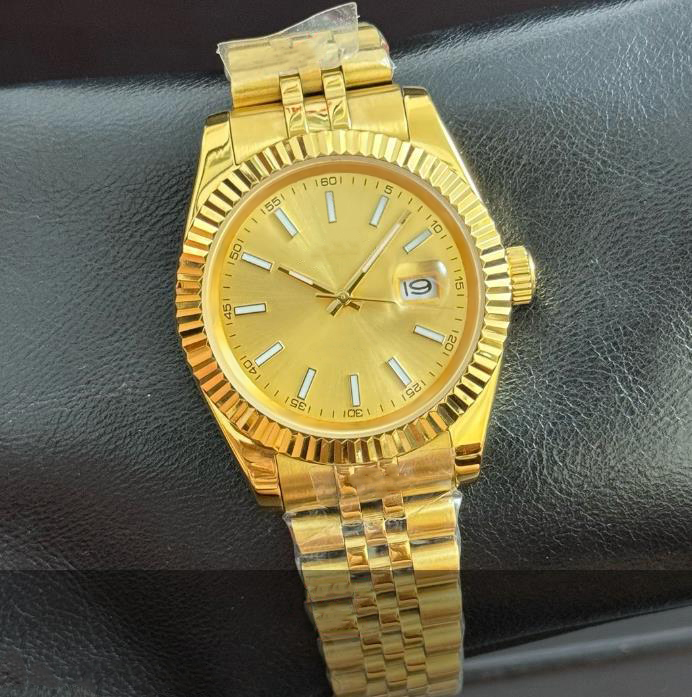 Luxury watchN01 luxury watch sports watch high-quality men's 36MM; automatic watch 904 gold-plated steel strip sapphire mirror waterproof luxur