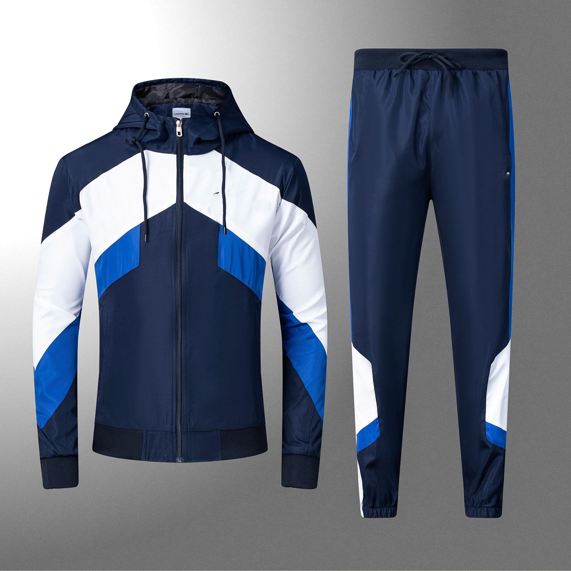 Hot Sale Mens zip up hoodie suit designer tech sportswear casual fashion France embroidery men Workout clothes