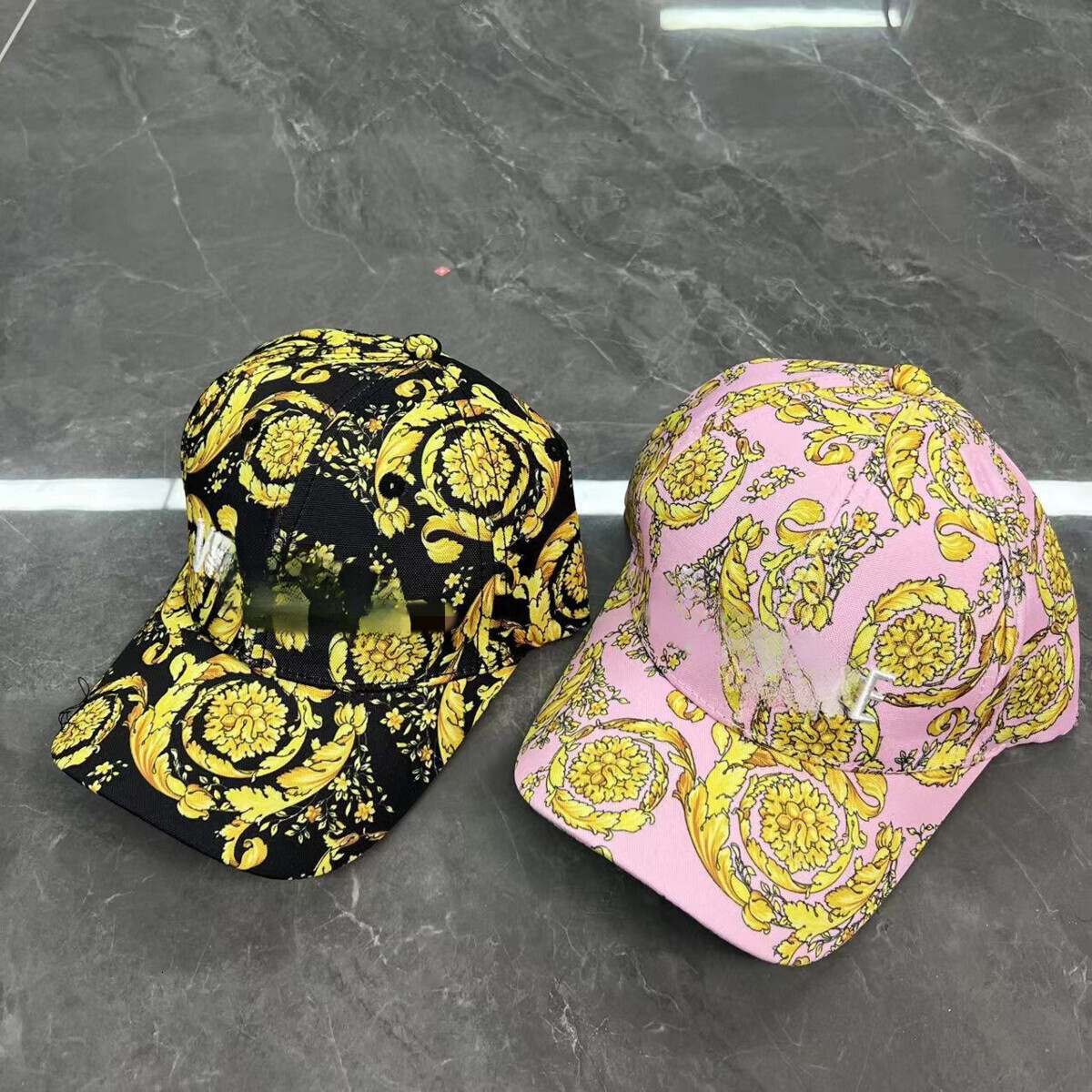 Designer hat unisex short brimmed hat Korean fashion brand big head circumference baseball cap soft top retro baseball cap designer sun hat