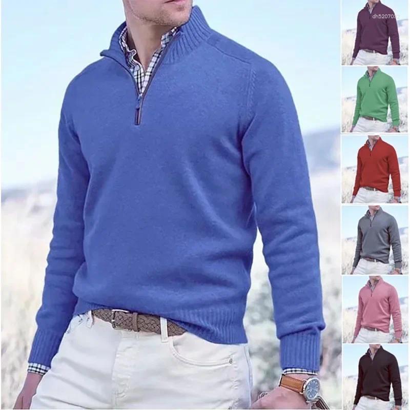 Chandails pour hommes mode d'automne et de tricots hiver