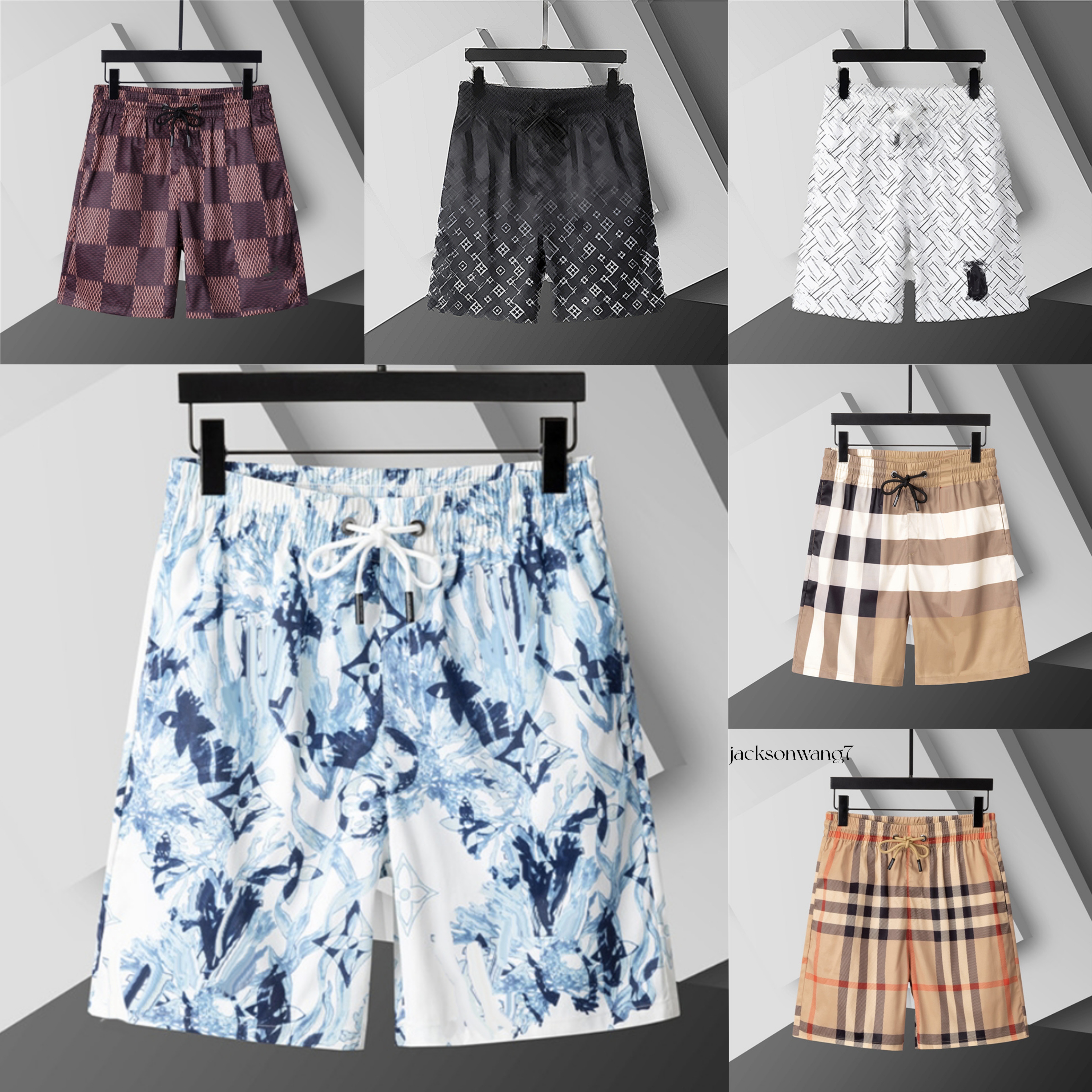 mens shorts designer brand shorts summer men's and women's short swim trunks with letter prints sports shorts swim shorts Luxury brand run