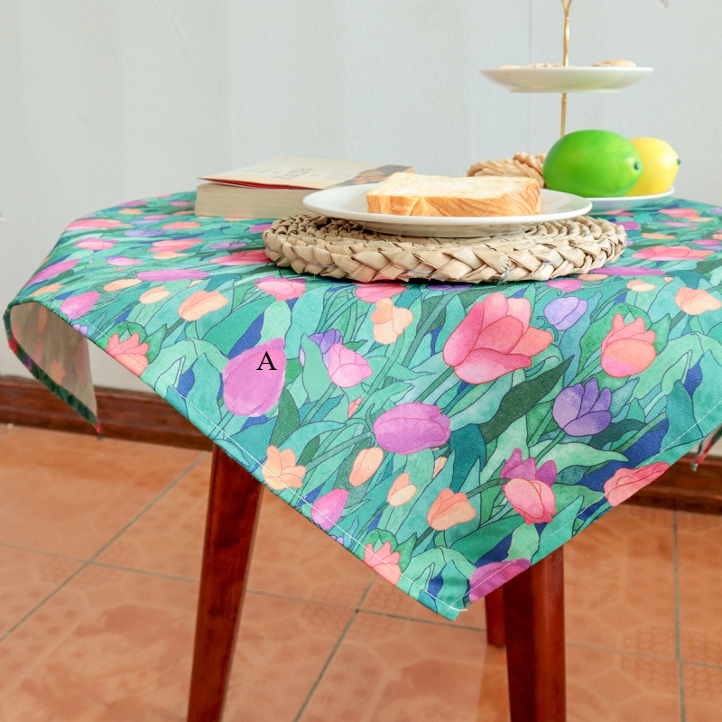 2025 Waterproof Oil-proof Leave-in Rectangular Simple Tablecloth Y-11-image-1064726524