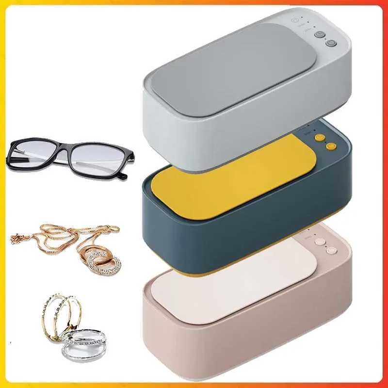 Ultrasonic Cleaner High Frequency Mini Washing Machine Home Portable Ultrasound Lens Glass Jewelry Washer Contact Lenses Cleaner l250703-image-1064731639