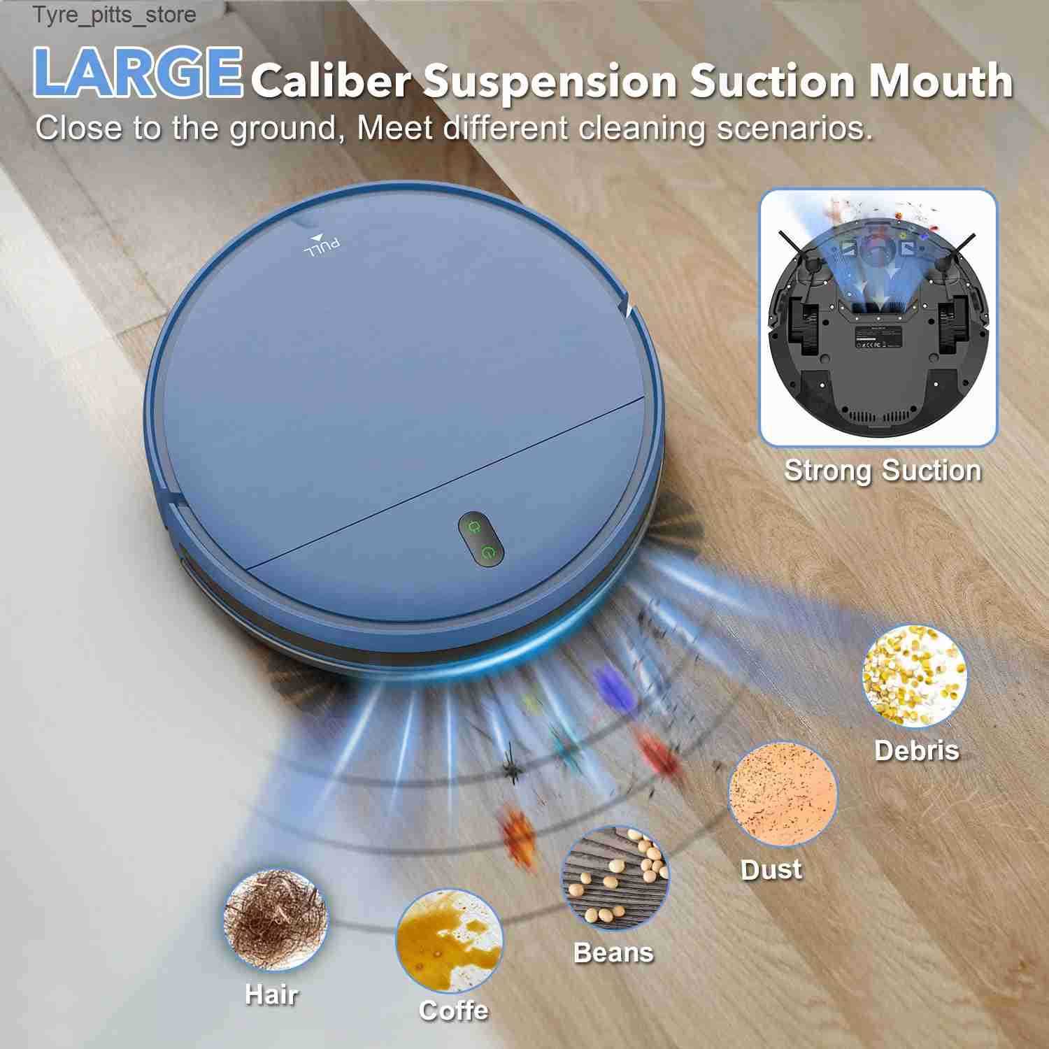 Rayfurn Br151 Robot Vacuum Cleaner 6000Pa Suction App/Remote Control Self Charging App Control Smart Home Floor Carpet Clean L260523-image-1065089276
