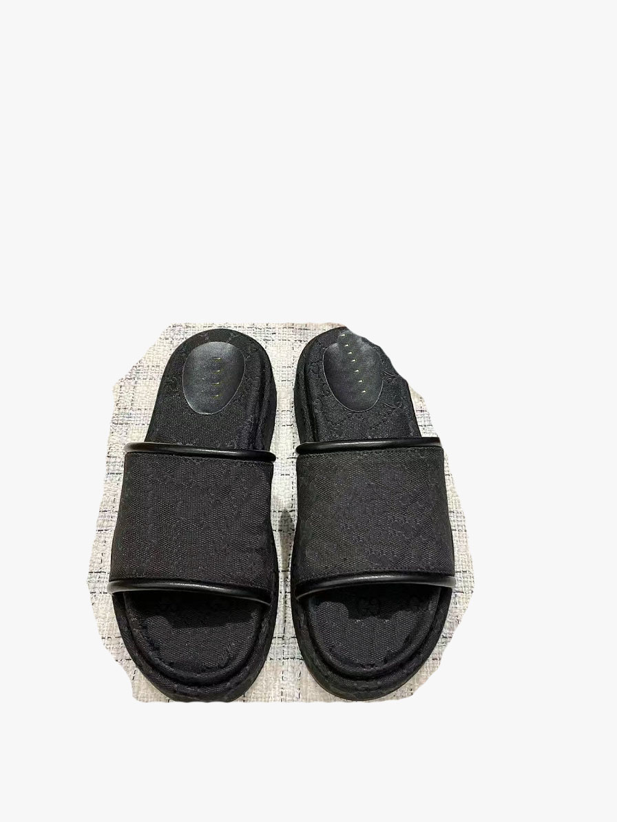 2025 Thick soled slippers heels shoes designer luxury top edition sales China red tail Italian imported silk leather casual women's free matchi