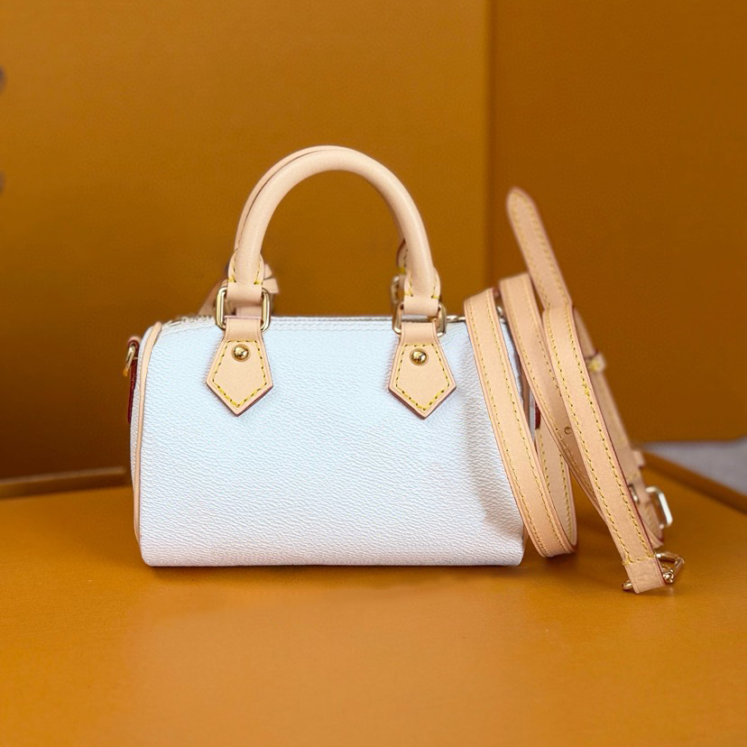 12A top quality Shoulder Bags Designer bags Mini Nano 16cm Shoulder Women cowhide Leather Crossbody bags Luxury buckets Purse Hand 250715