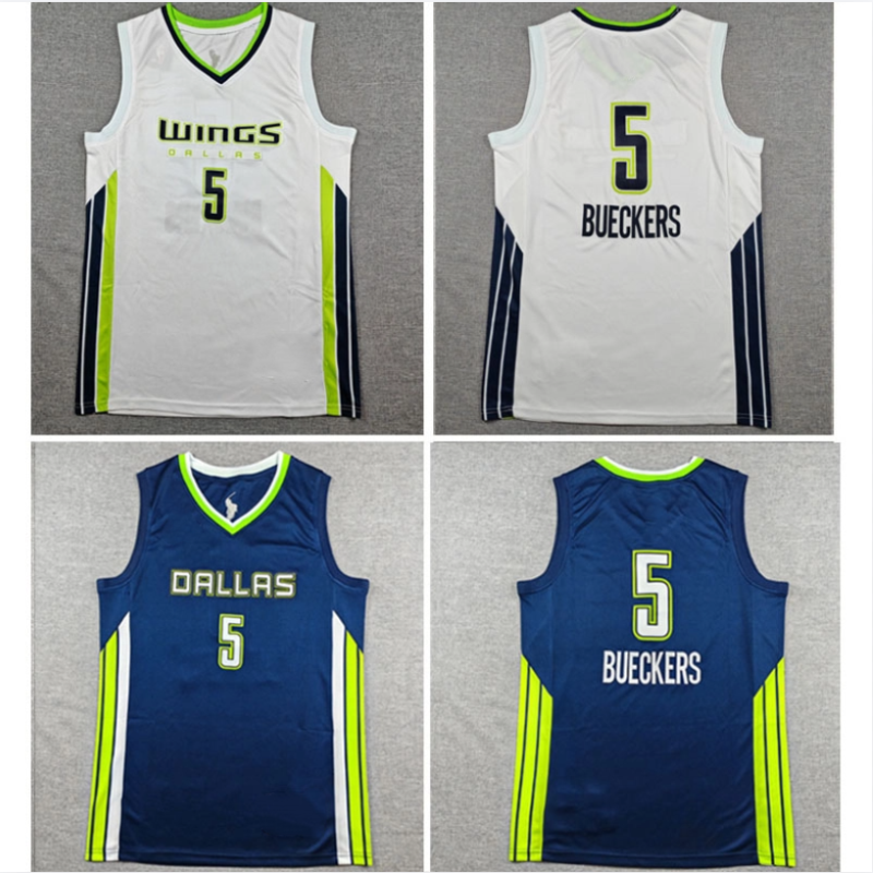 Dallas Wings Paige Bueckers Jerseys de basket-ball aciduisant un maillot cousu adulte