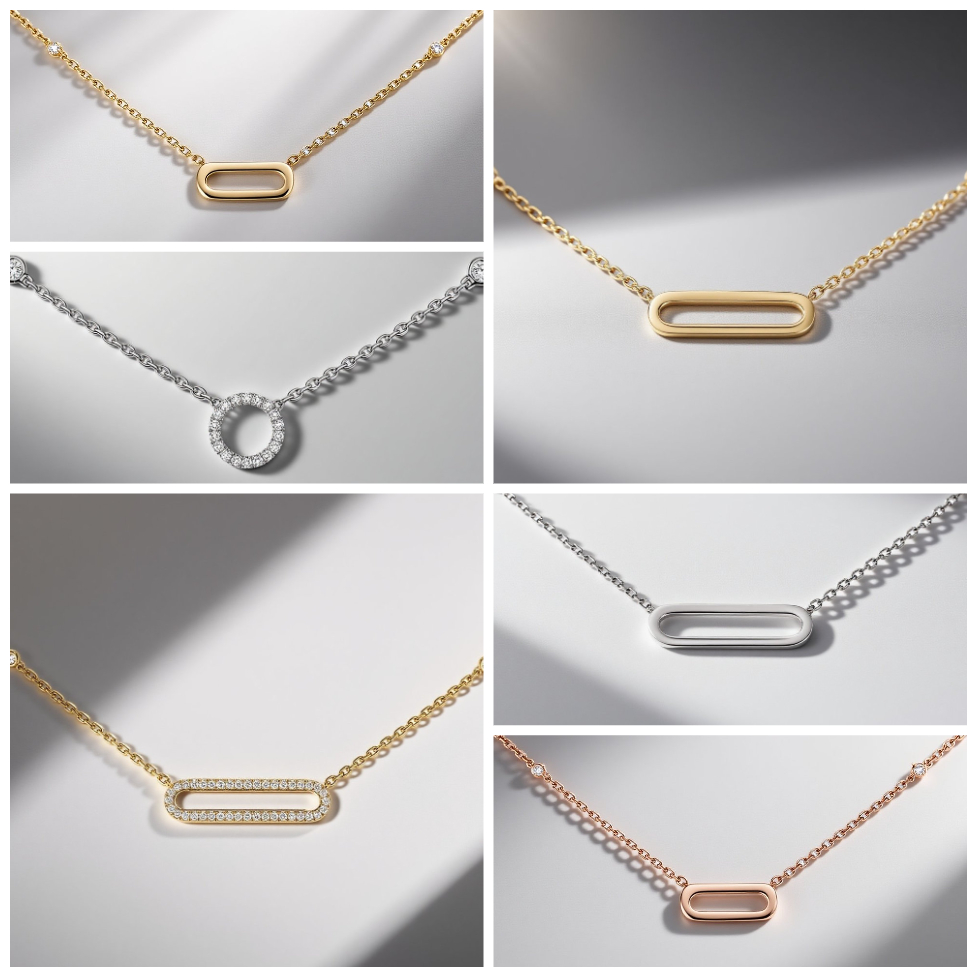 diamond chain fashion jewlery designer for women diamond pendant 18K Gold Plated 2025 necklace Handcrafted silver pendant necklace designer luxury n