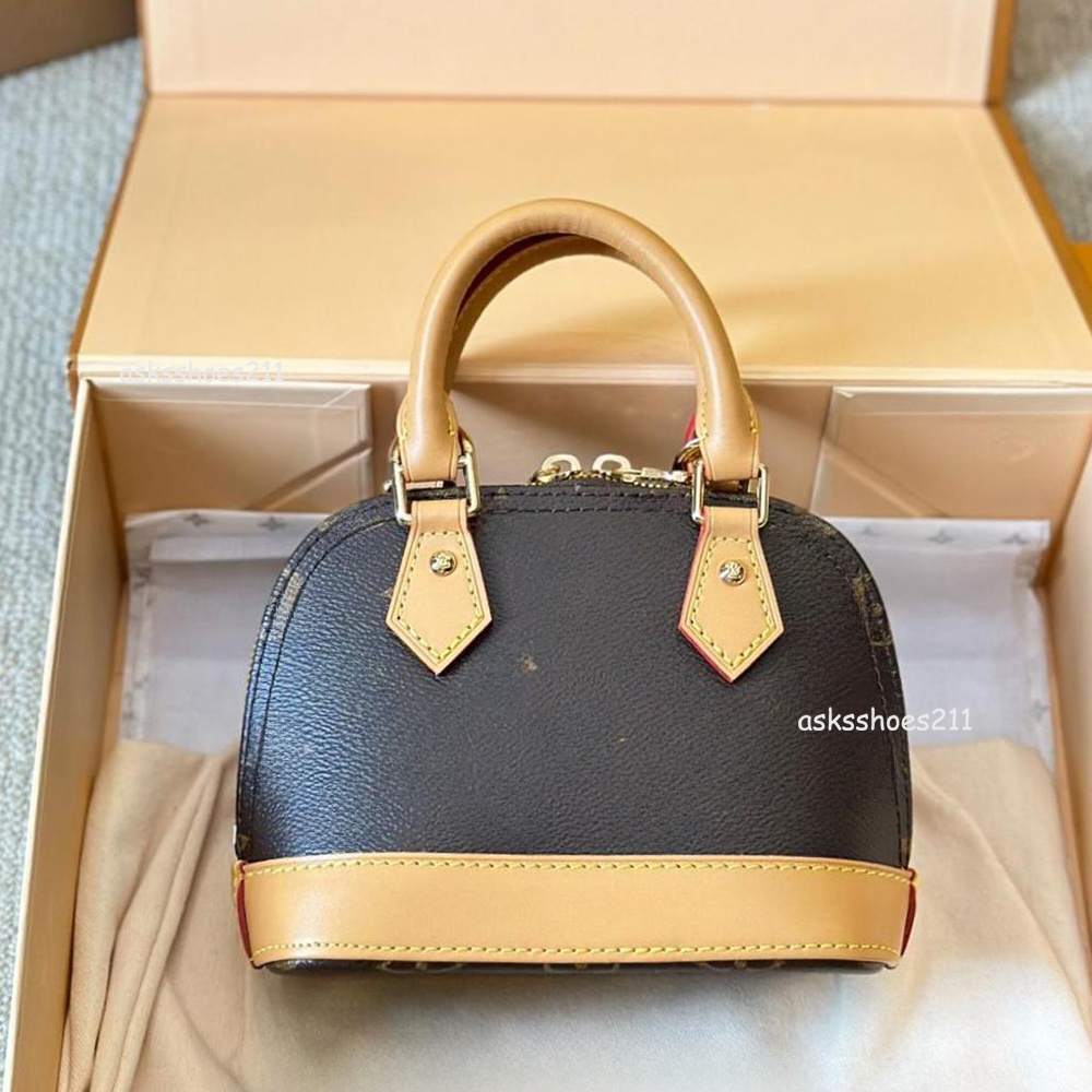 Classic shell bag small designer bag handbag high quality embossed epi leather mini bag women crossbody shoulder bag evening lady clutch 20cm