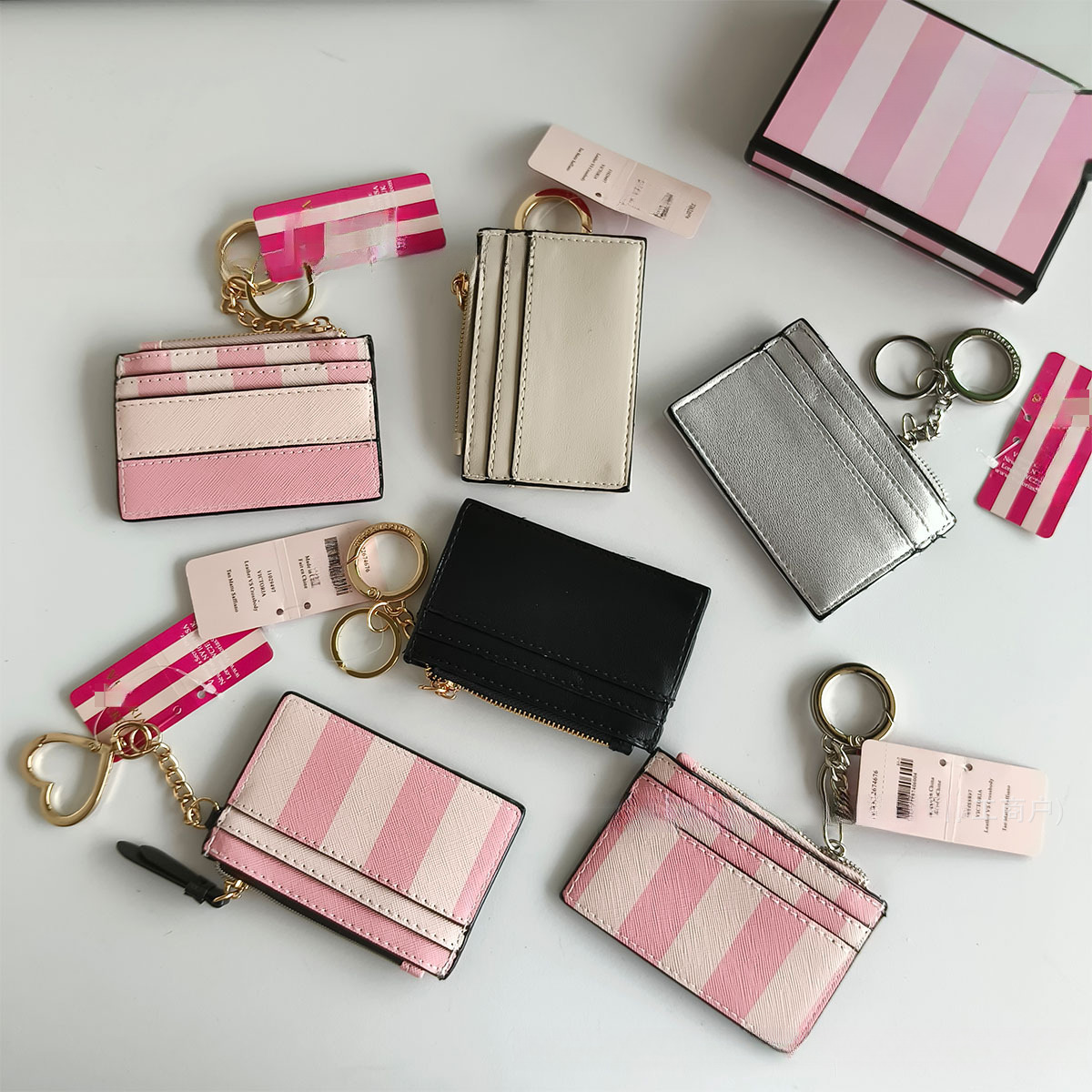Small Leather Goods Card Bag Mini Multi Card Bag Luxury Designer Wallet Temperament Travel Card Bag Multi functional Small and Lightweight Sales Sty