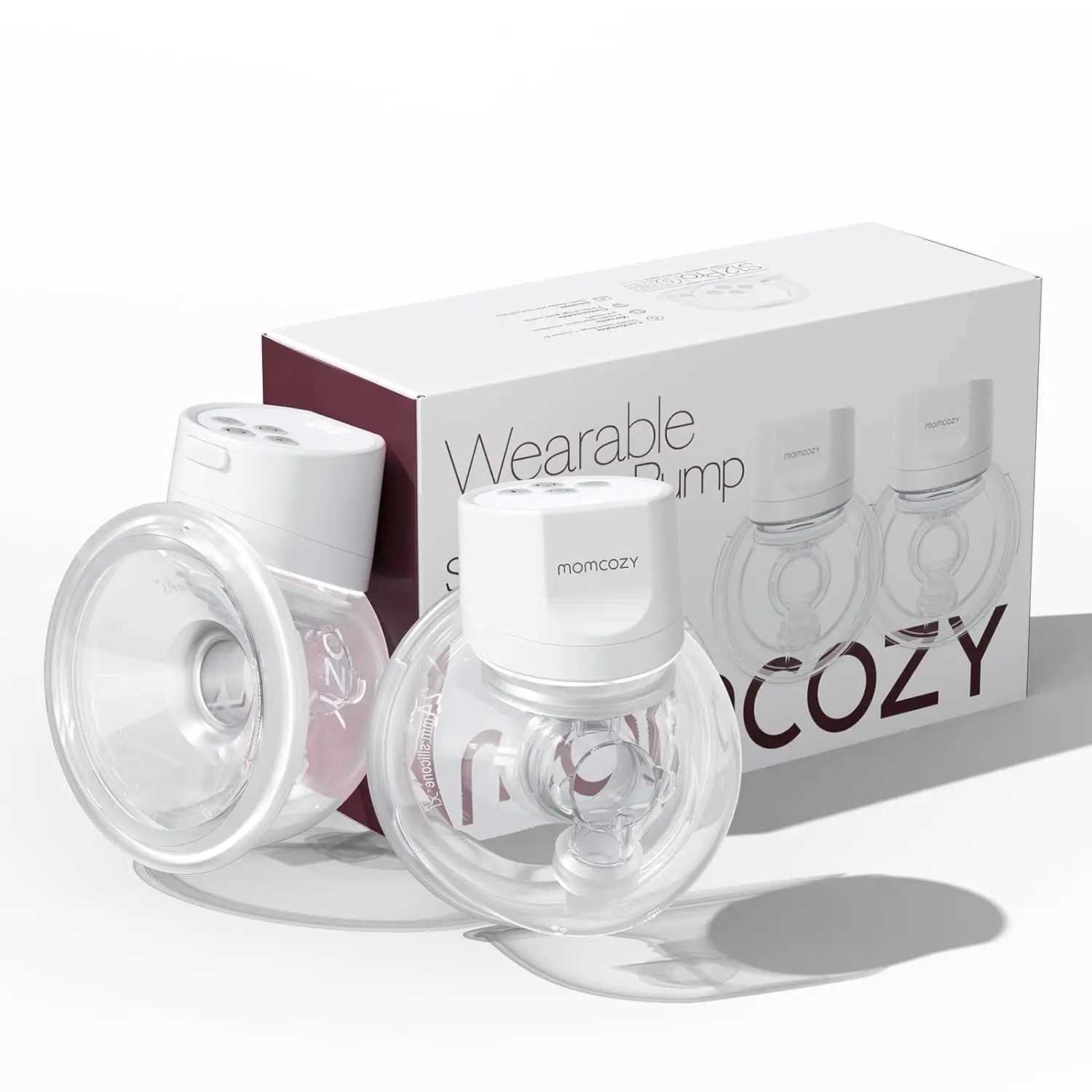 Momcozy Double Breast S12 Pro Hands-Free Wearable Wireless Pump with Soft Double-Sealed Flange 3 Modes 9 Levels C250705-image-1068866146