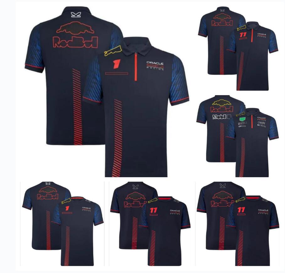 F12025 fashion polo shirt team short-sleeved F1logo shirt same customised-image-674050199