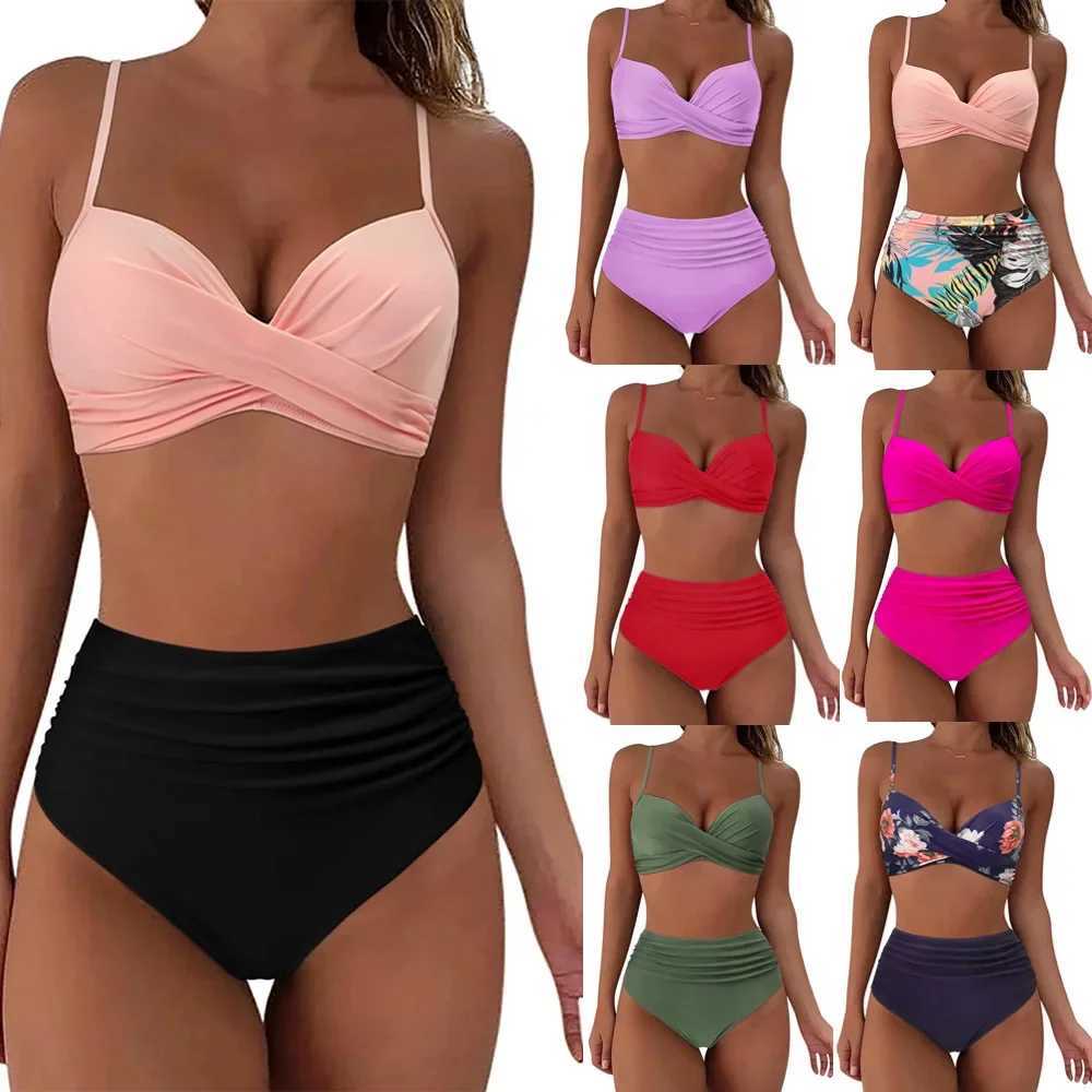 Sexy Bikini Swimsuit Two-Piece Swimming Costume Beach Vacation Separable Swimwear Comfortable Breathable Womens FashionXJ250704-image-1065083576