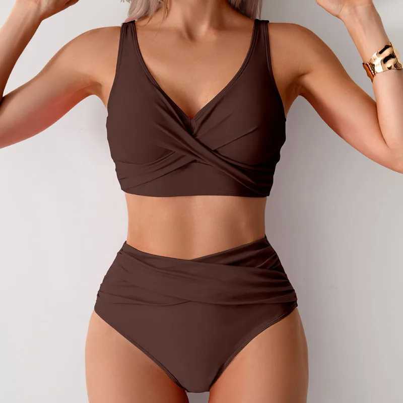 Summer Sexy Bikinis Push Up Swimsuits Women Swimwear For Female Beach Swim Wear Bathing Suits High Waist Bikini Set Pool BatherXJ250704-image-1065082761